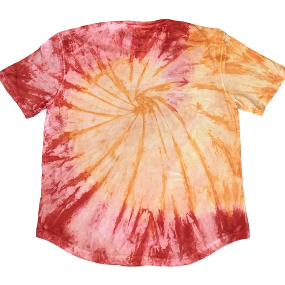 NWT RawGear Bradley Martyn Tie Dye Logo Heavyweight Tee - Picture 2 of 6